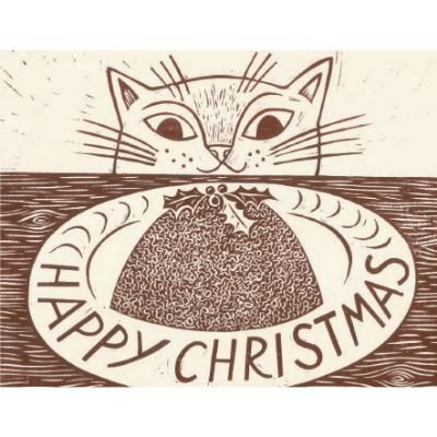 Christmas Cat Cards 6 Pack