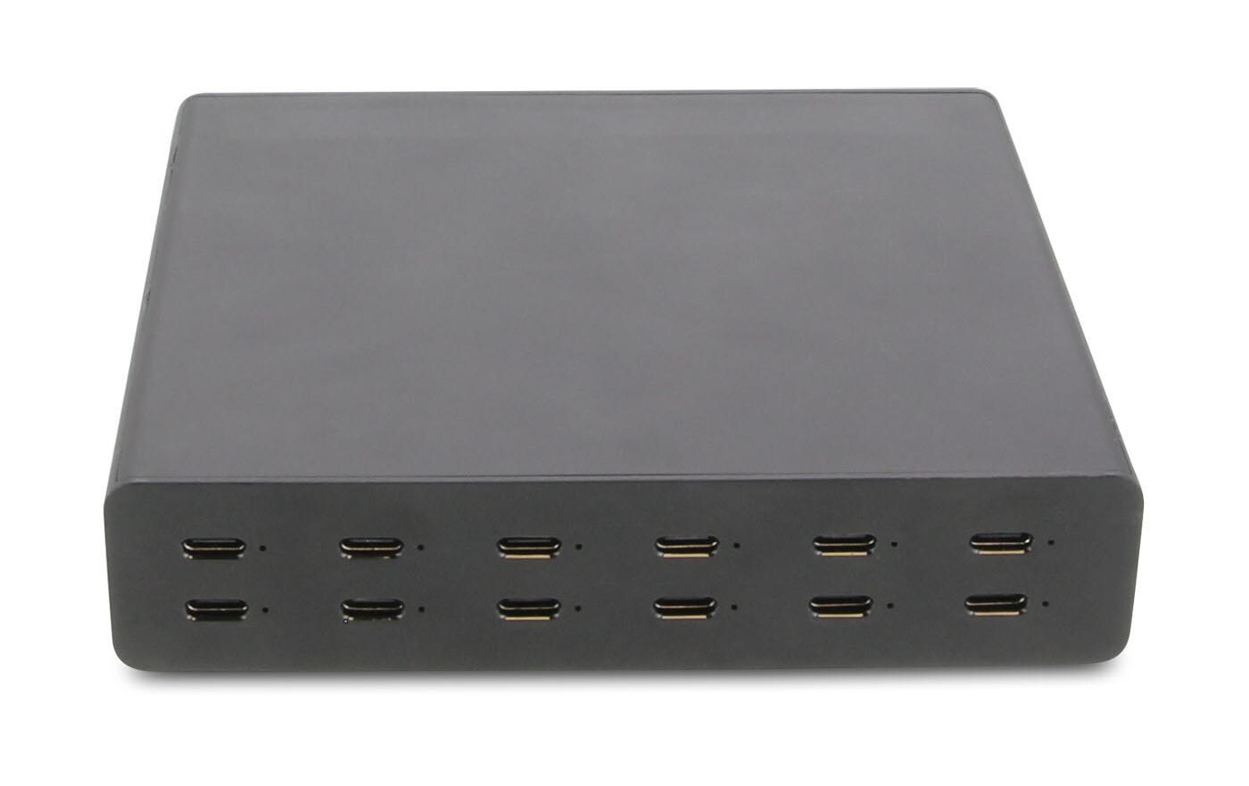 12 Port USB-C SmartCharge 144 W<br>USB-C Power Adapter mit GaN-Technologie für Tablets und Smartphones