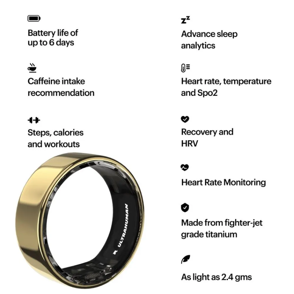 Ultrahuman AIR Smart smarter Ring refurbished