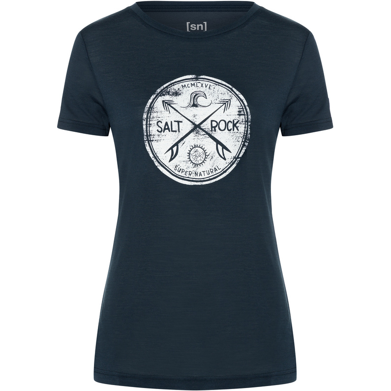 Super.Natural Damen Salt & Rock T-Shirt