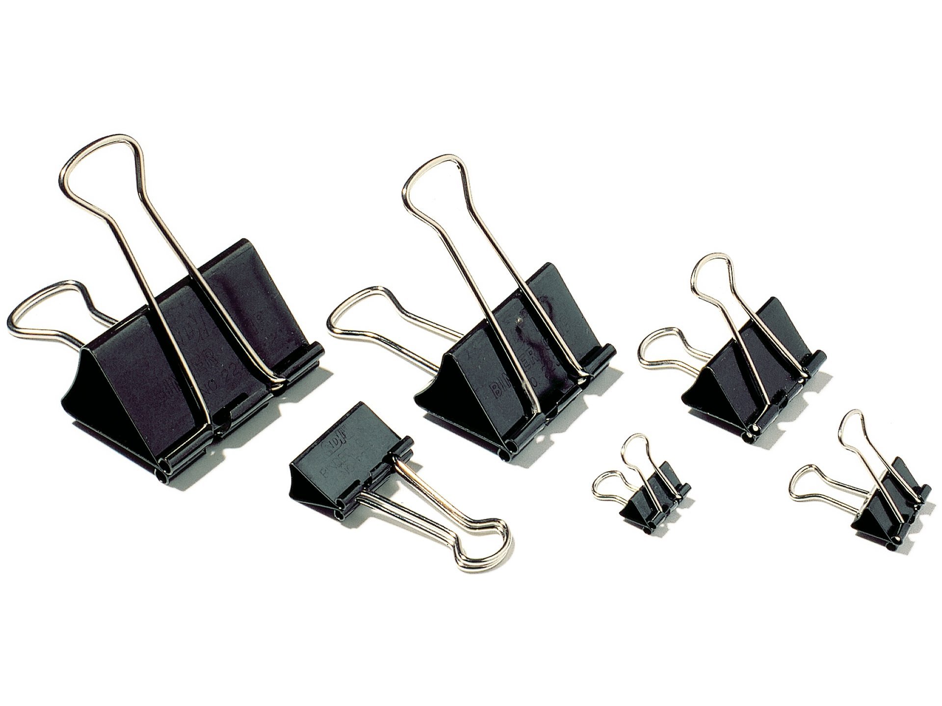 Foldback-Clips schwarz