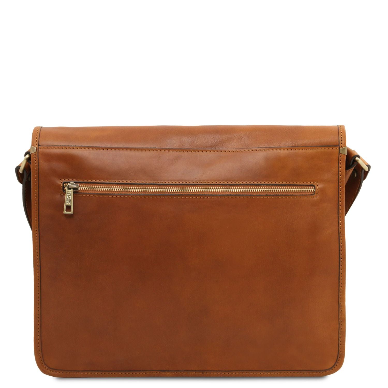 TL142430 – TL Schoudertas – Two compartments leren Schoudertas – Groot size