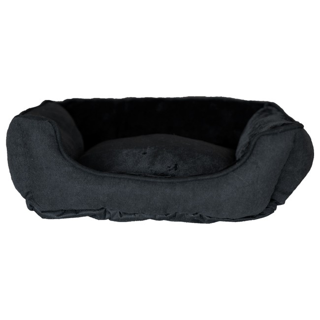 Lounge Scandinavia - Blød Hundeseng Sort M 60x50x20