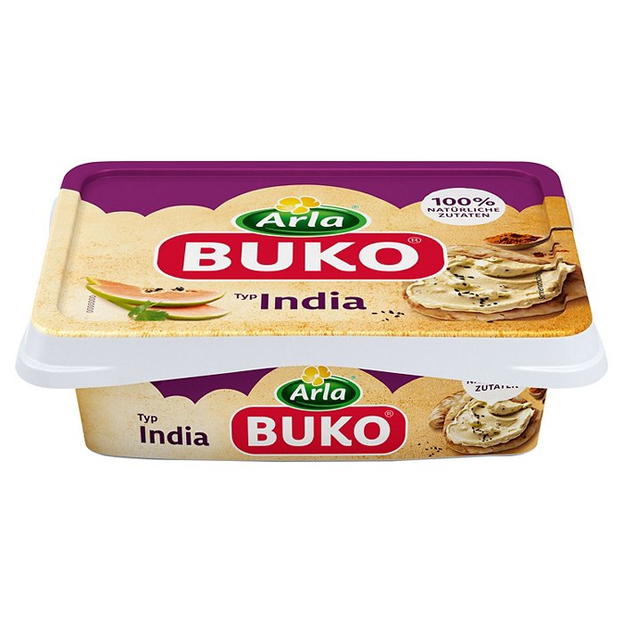 ARLA BUKO Frischkäse 200 g, Indian Curry