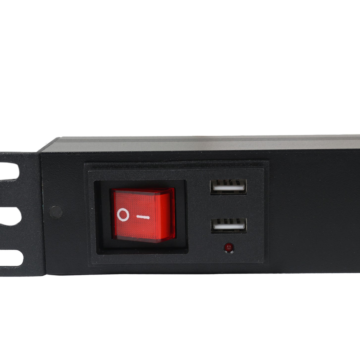 Innox RPD R8F-FS-USB 19 inch stroomverdeler met USB penaarde