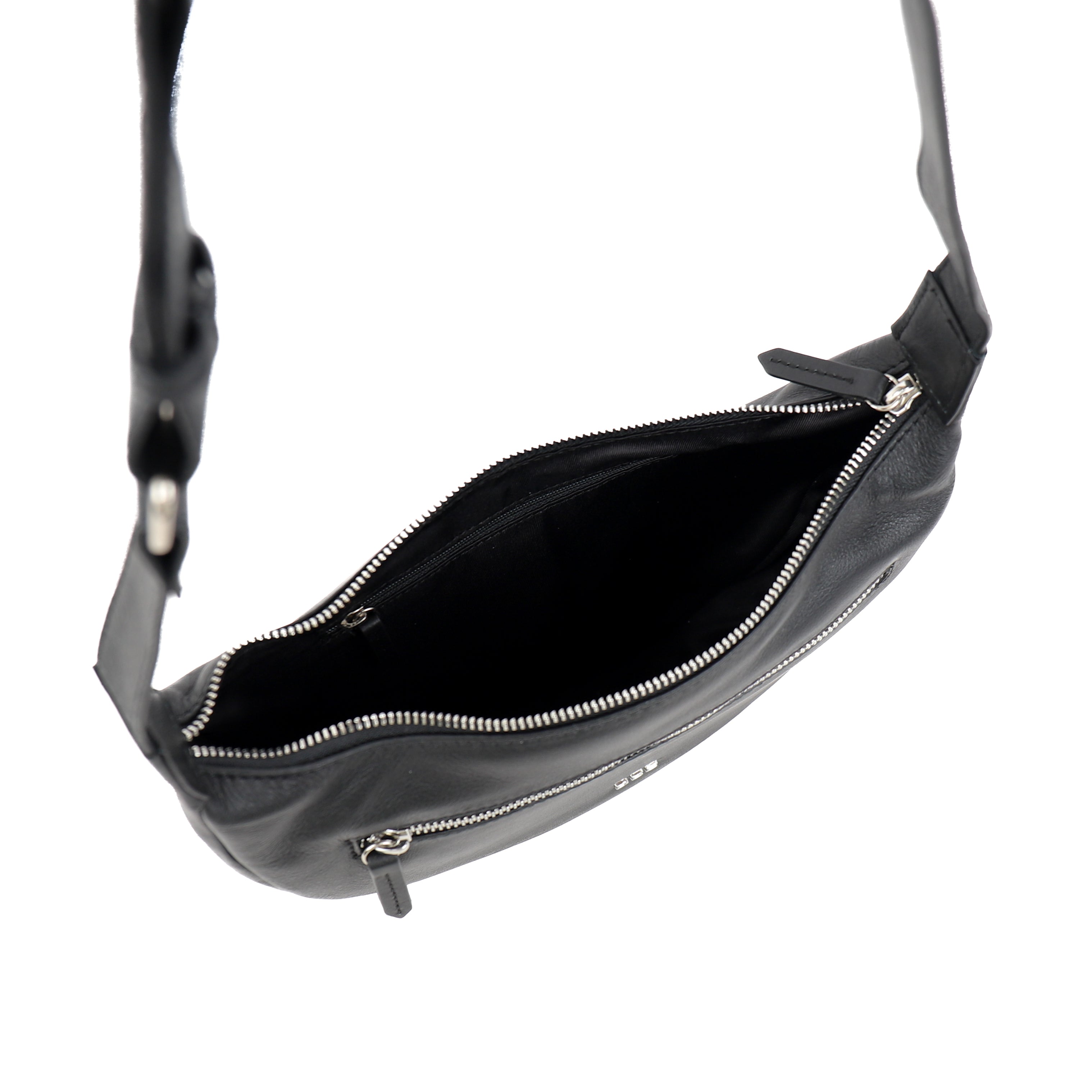 Crossbody tasje 'Izzy' Black Black