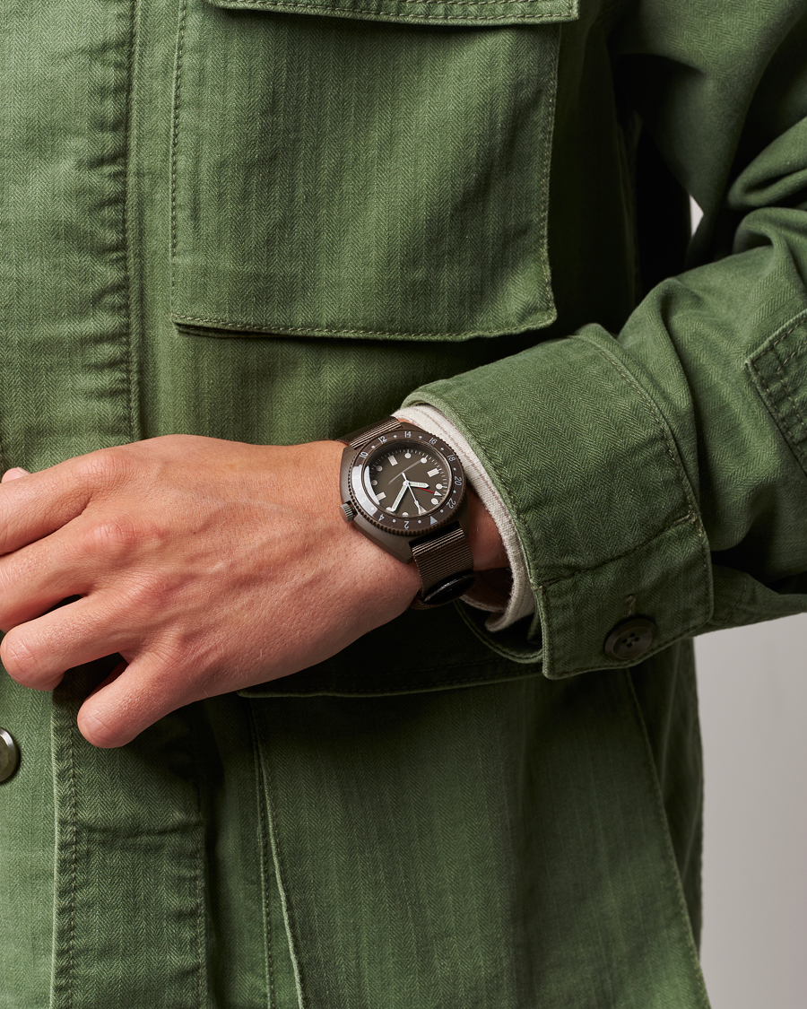 BEAMS PLUS Type-P24 Utility Watch Olive