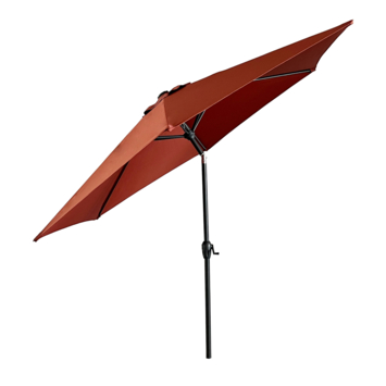 Handson parasol Florida terracotta Arabian spice rond Ø 270 cm