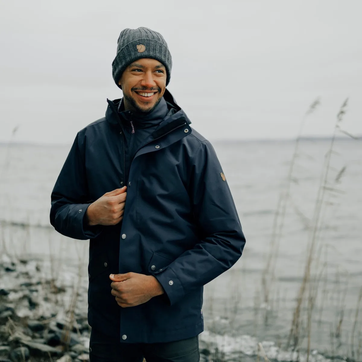 Fjällräven Men's Visby 3 in 1 Jacket Black
