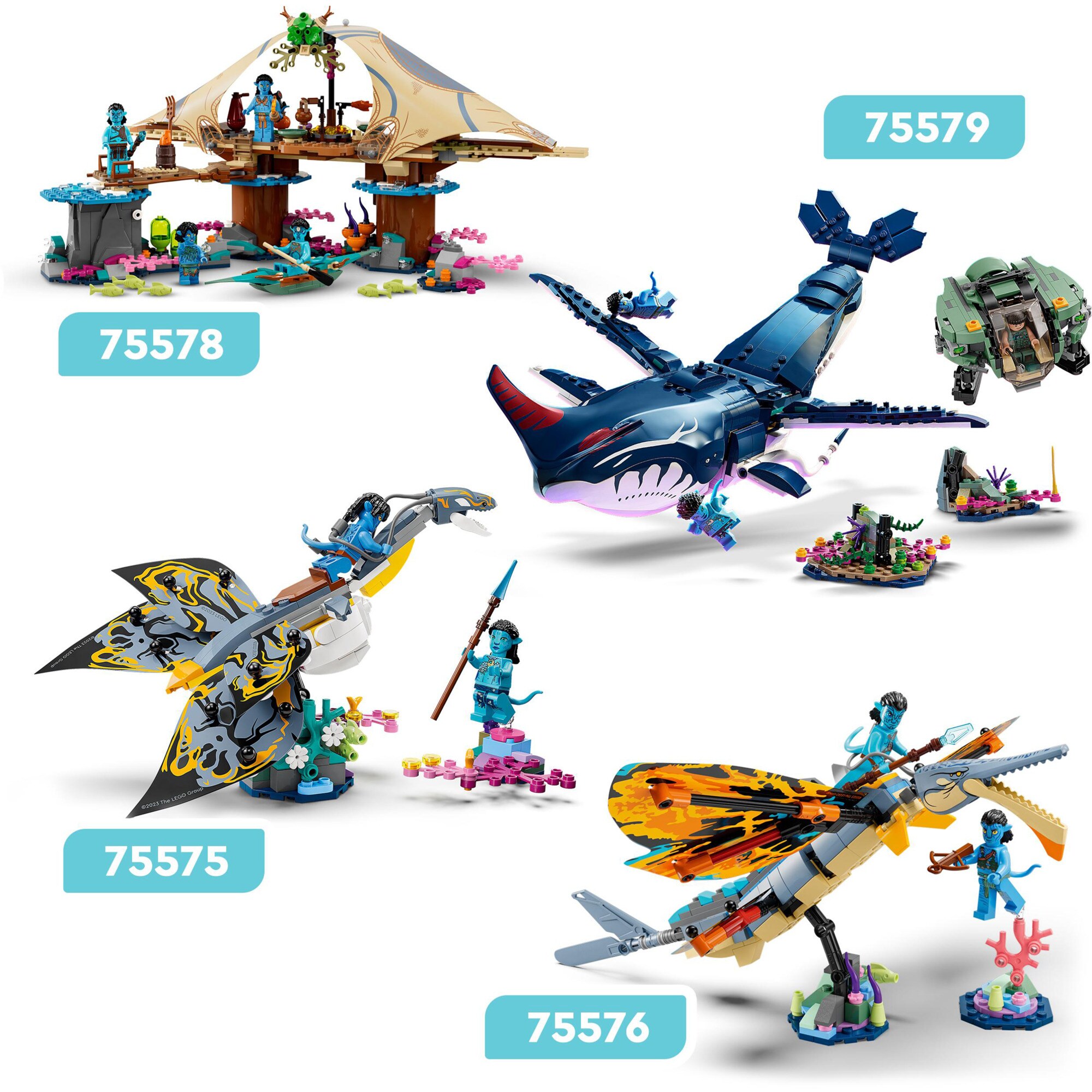 LEGO Konstruktionsspielzeug Avatar Entdeckung des Ilu