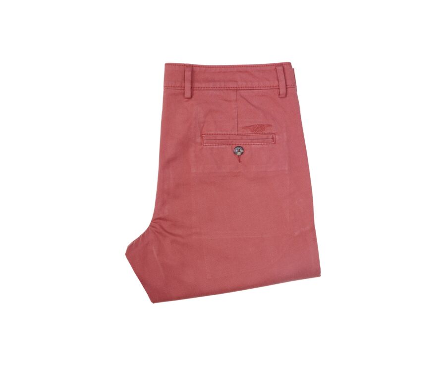 Pantalon chino homme Rouge Sombre - NIGEL II