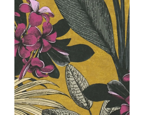Vliesbehang 38738-1 Pint Walls Nature Leaves Yellow