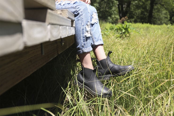 Blundstone BL 510 ORIGINALS CHELSEA BOOT Black premium oil tanned