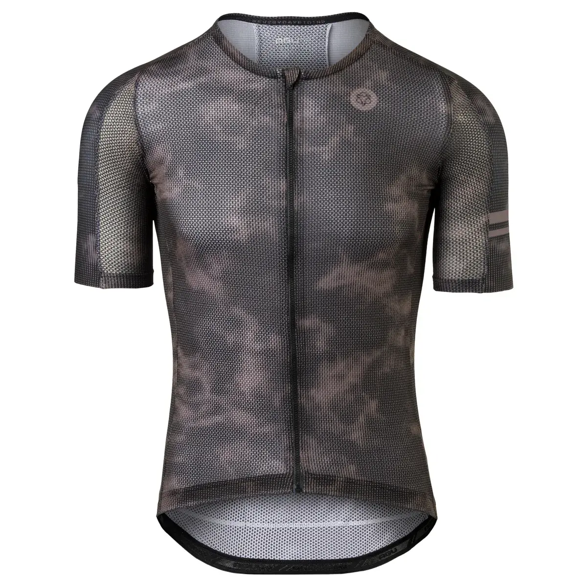 AGU High Summer II Fietsshirt Korte Mouwen Bruin Heren