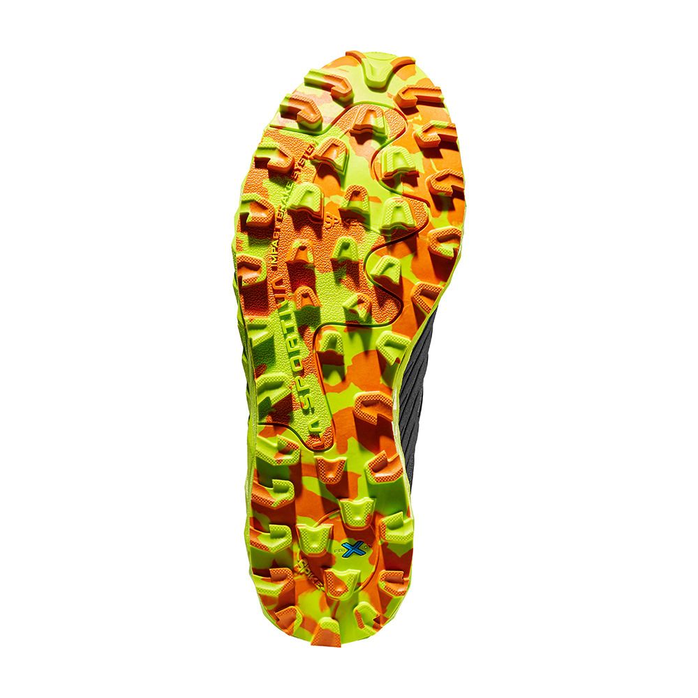 La Sportiva LYCAN GTX - Chaussures trail Homme black/lime punch