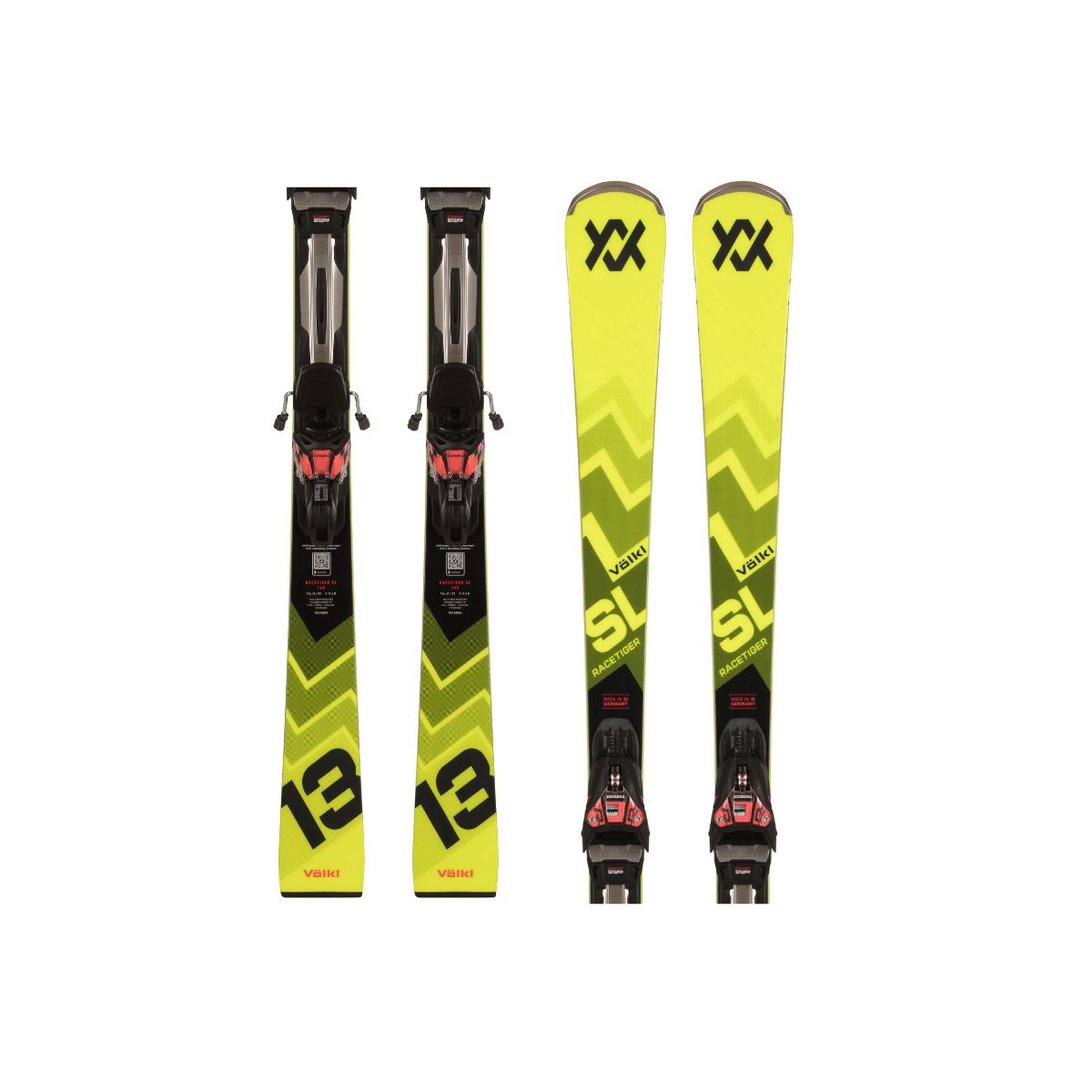 Völkl RACETIGER SL + Marker RMOTION3 12 GW 2024/25 - 165 Marker Rmotion3 12 Gripwalk (DIN 4-12)