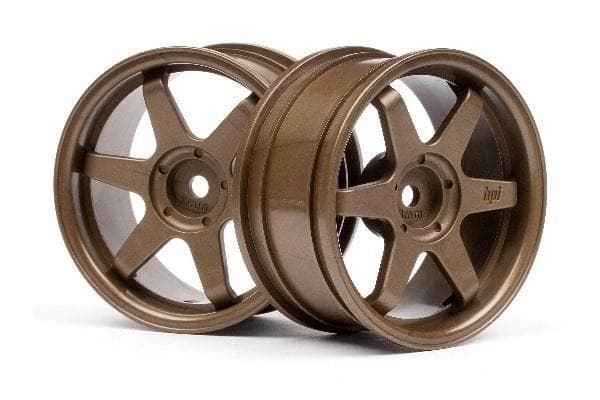 HPI Te37 Wheel 26Mm Bronze (3Mm Offset)