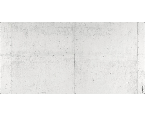 Badkamer achterwand mySPOTTI aqua betonnen wand 90x45 cm