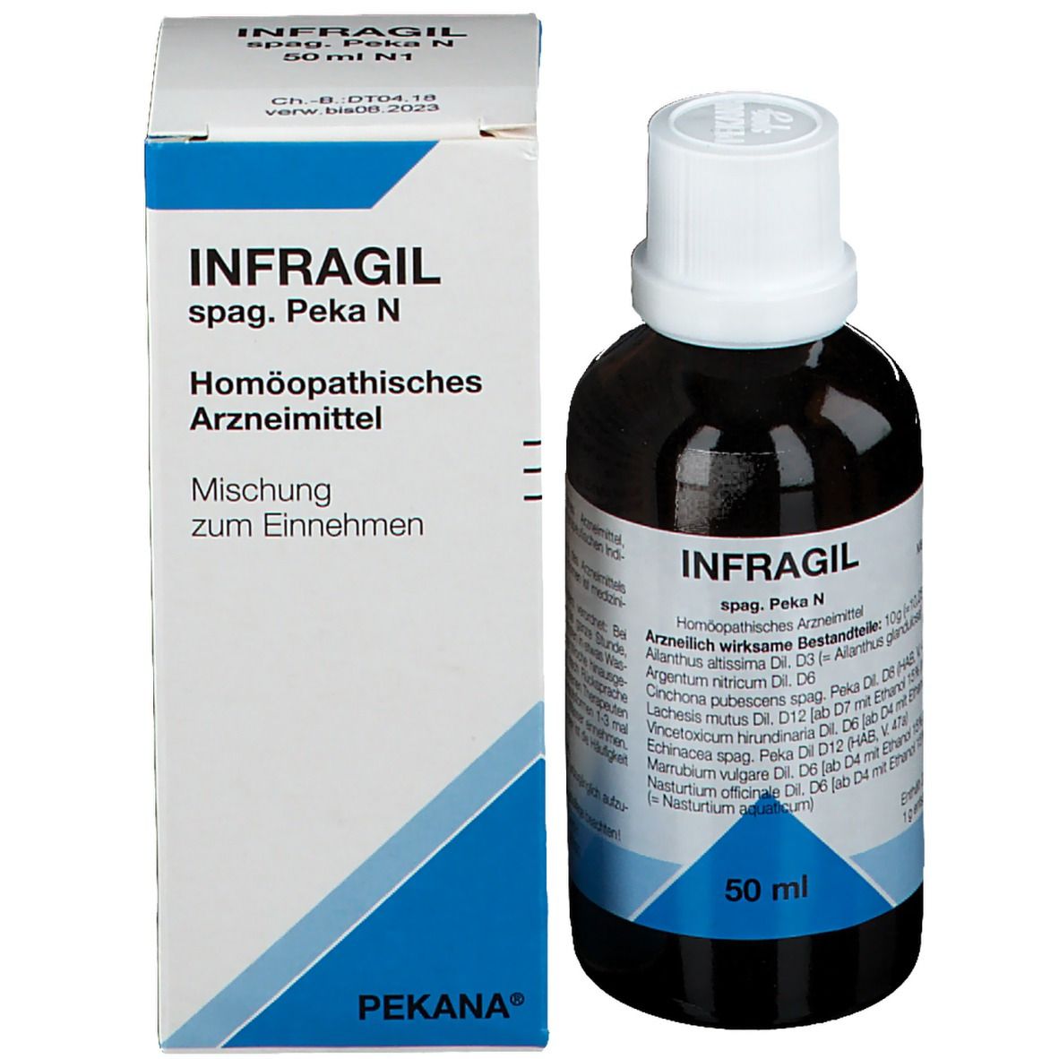 INFRAGIL spagyrische Peka N Tropfen