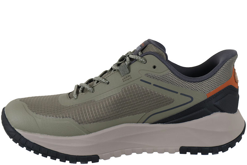 SKECHERS - BADGER KODA OLIVE GREEN SLIP-INS