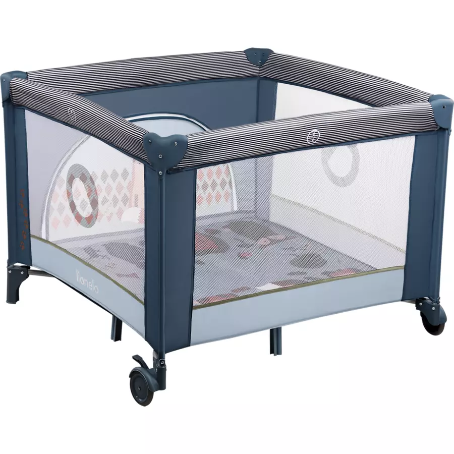 lionelo Laufstall Lene Blue Navy