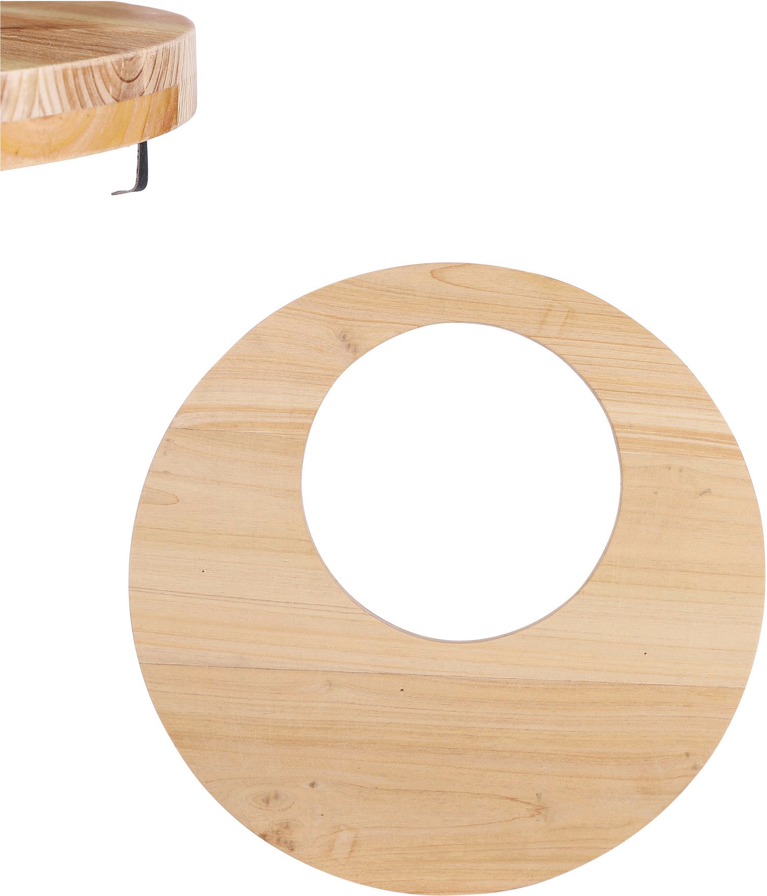 Mica Decorations plantenstandaard Thompson naturel D 31 H 3 cm