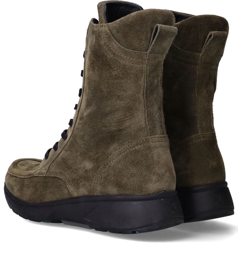 Xsensible Emilia Stretchwalker Veterboots Groen Dames