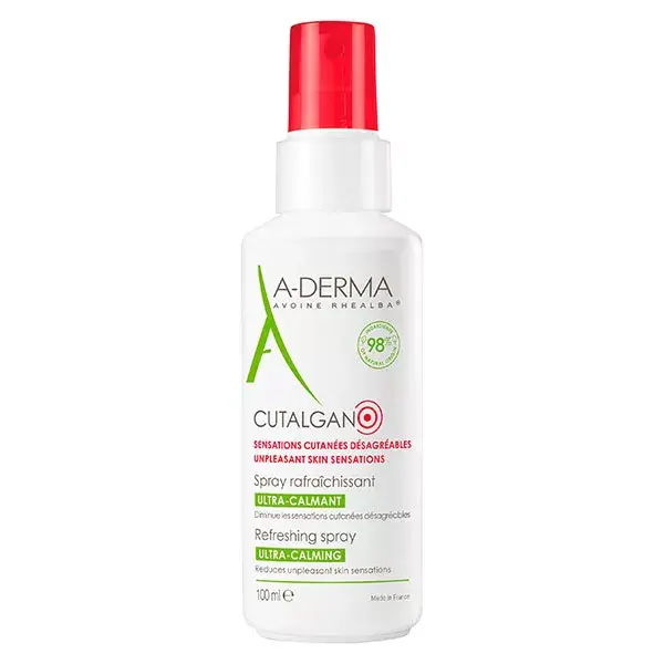 Spray Refrescante Ultra Suavizante A-Derma Cutalgan 100ml