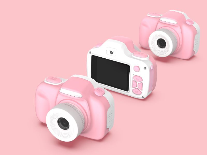 myFirst Kinderkamera Camera 3 Pink Hochwertige 16-Megapixel-Kamera mit vielseitigen Anwendungsmöglichkeiten