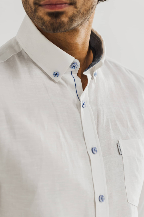 State of Art witte heren overhemd