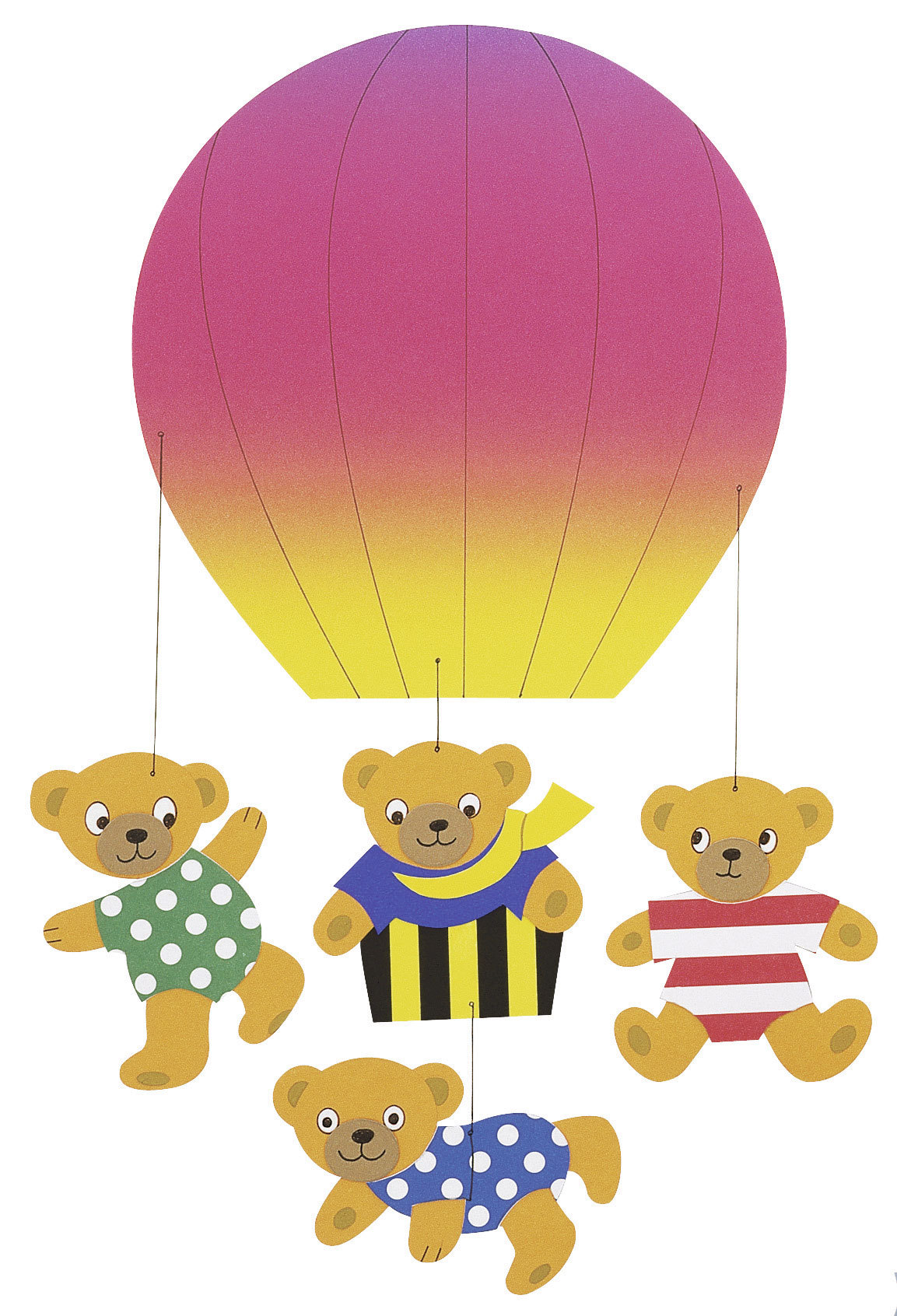 folia Jumbo-Bastelbox, 107-teilig