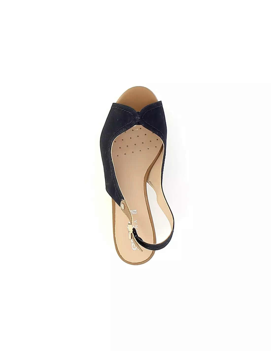 GEOX SOLEIL - Sandales & nu-pieds Navycaramel