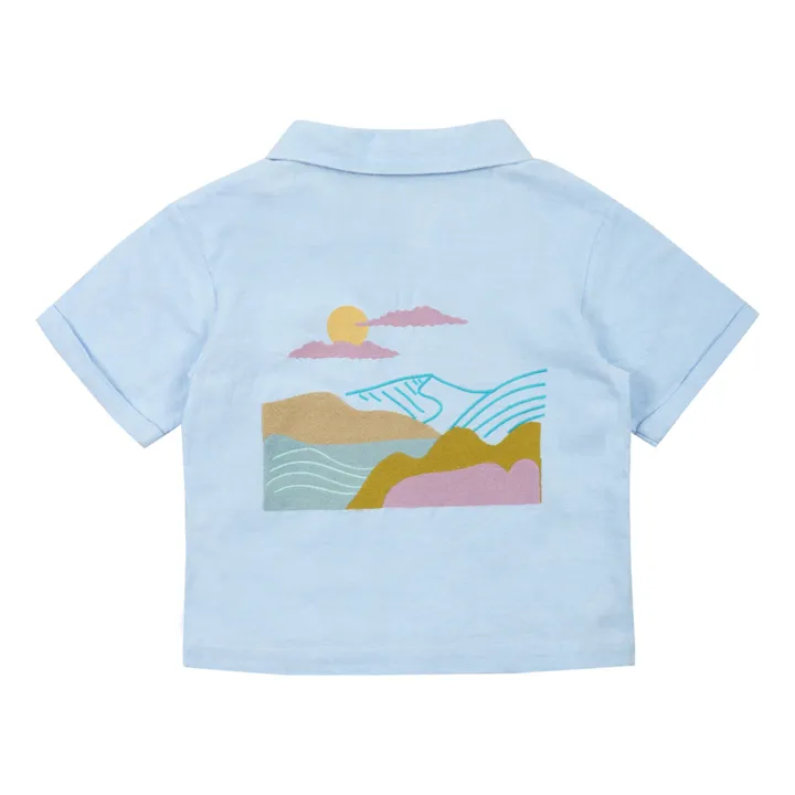 Louise Misha Chemise Lov Unie | Bleu ciel