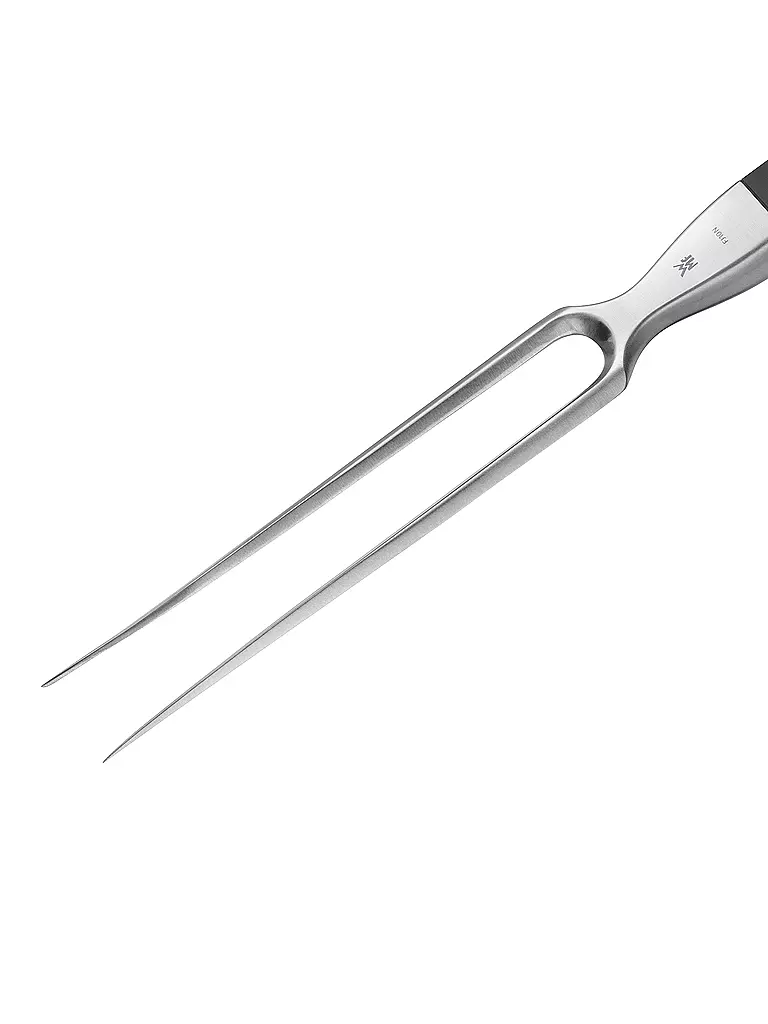 WMF Fleischgabel SPITZENKLASSE PLUS 12cm Cromargan Schwarz schwarz