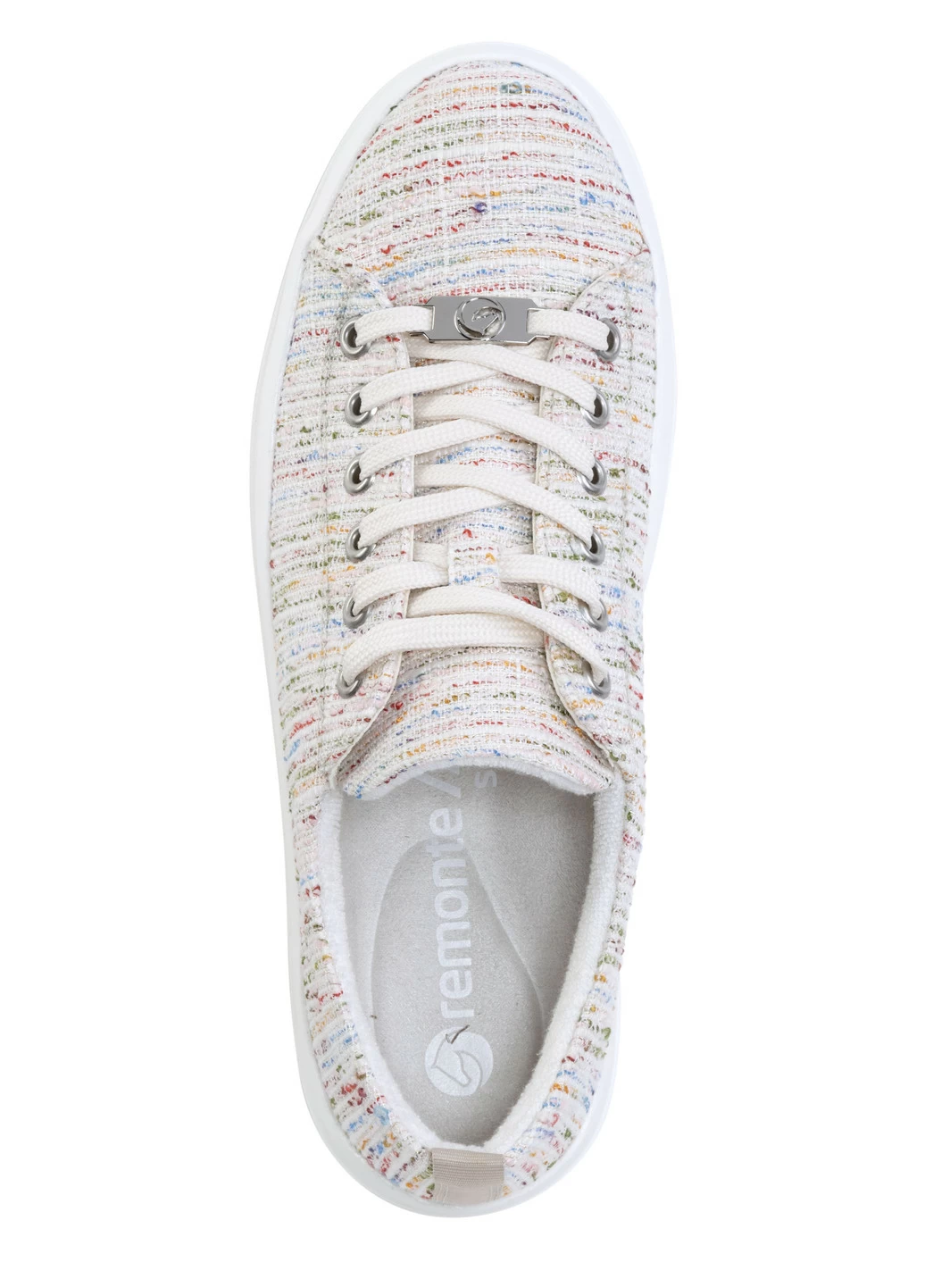 Remonte Sneaker aus effektvoll strukturiertem Textilmaterial