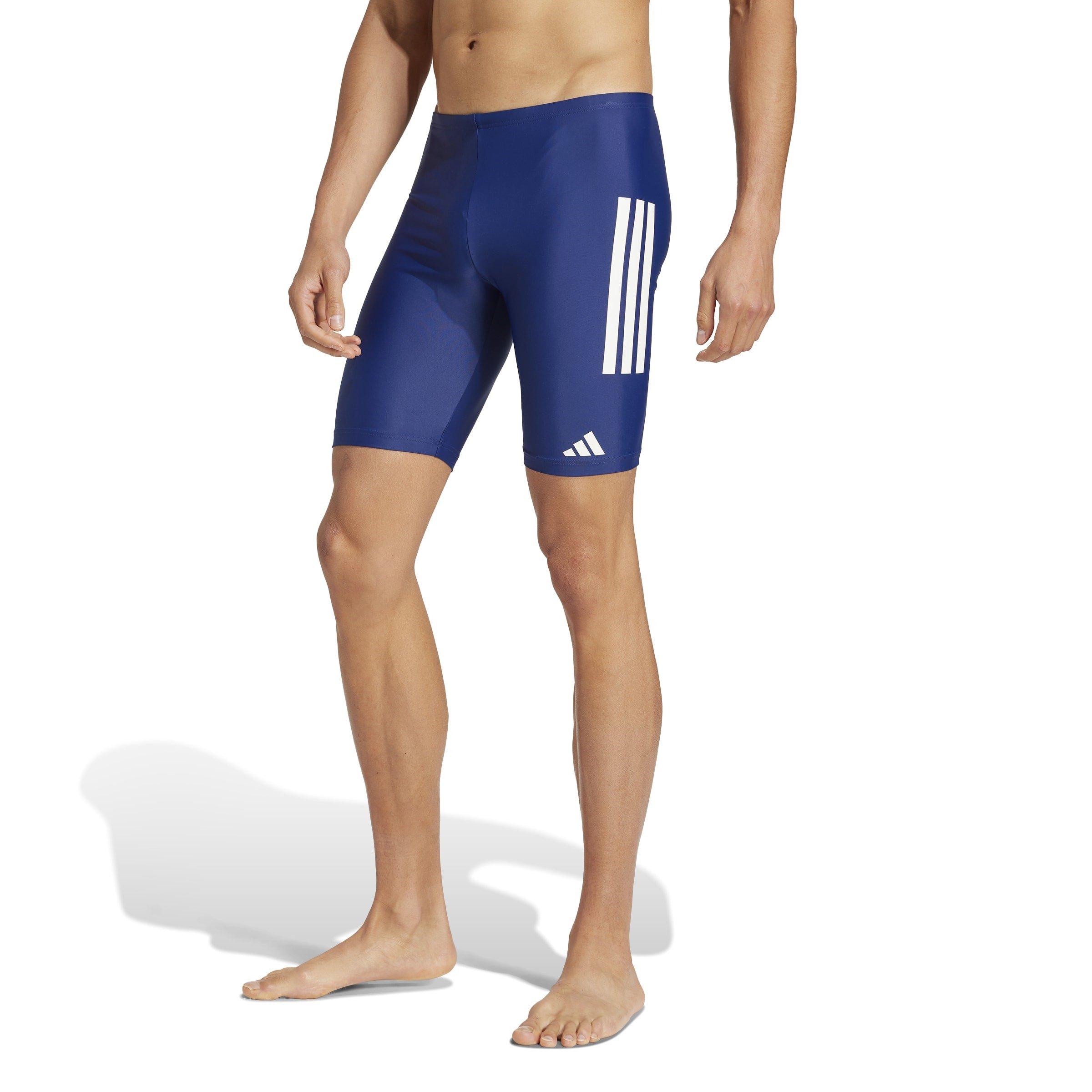 adidas Primeblue 3-Stripes Swim Jammer Mens