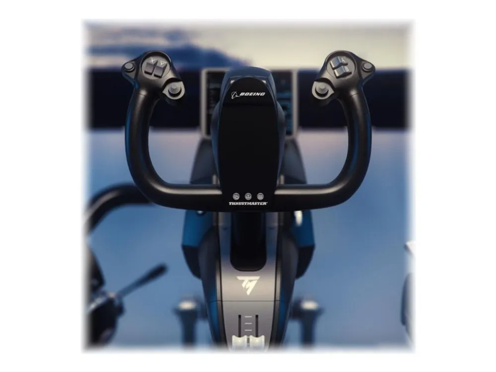 Thrustmaster Civil Aviation (TCA) Yoke Pack Boeing Edition - Spænde og speeder - kablet - for PC, Microsoft Xbox One, Microsoft Xbox Series S, Microsoft Xbox Series X
