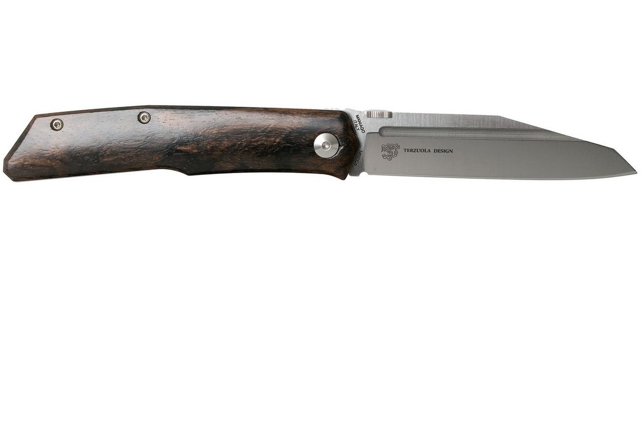 Fox Knives FX-515W Ziricote zakmes, Bob Terzuola design