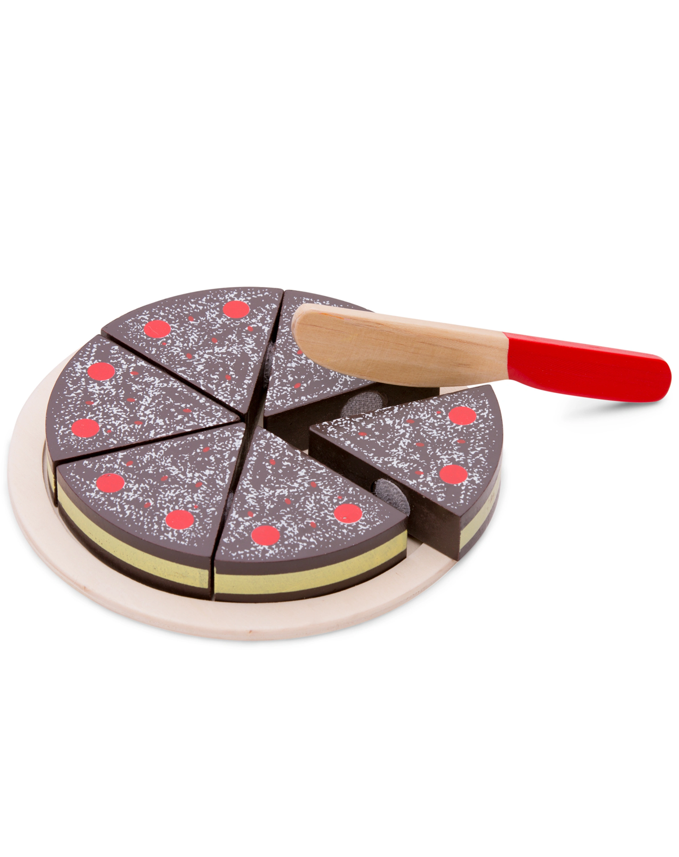 Schokotorte aus Holz