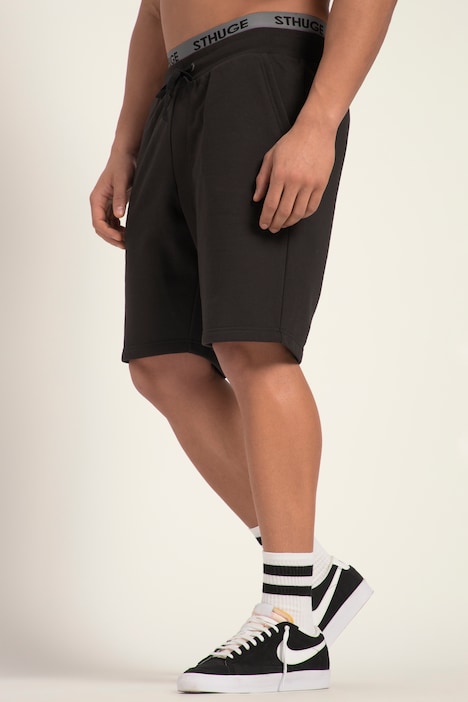 STHUGE Sweat-Bermuda, Basic Fit, Elastikbund, bis 8 XL