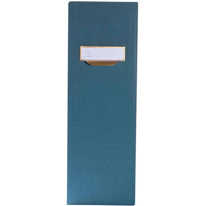 Porte-revues OfficeByMe dos 100mm - Bleu canard