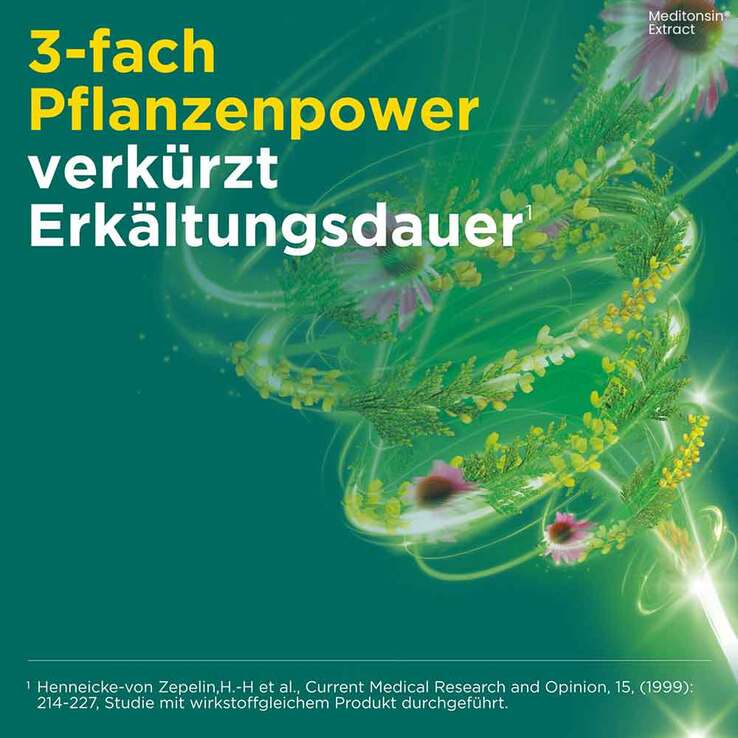 Meditonsin Extract pflanzliche Erkältungstabletten, 40 St