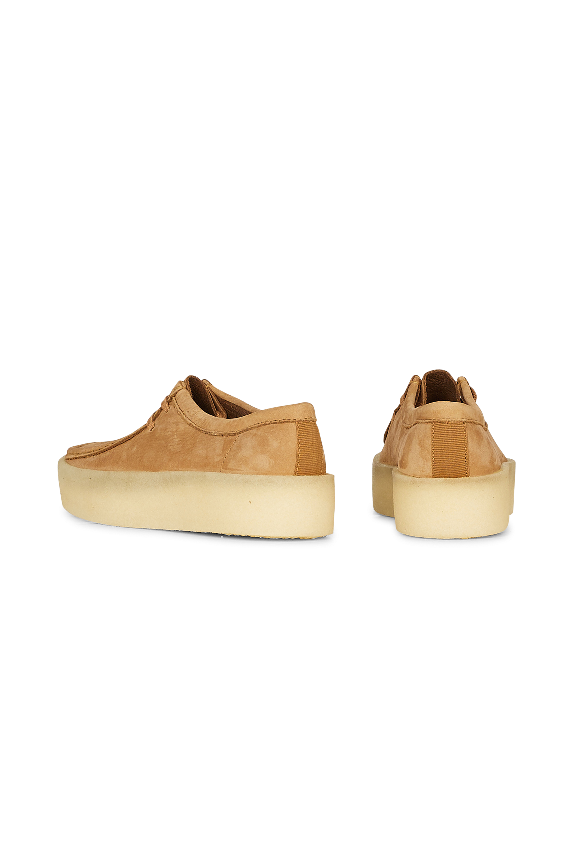 CLARKS ORIGINALS DERBIES Wallabee Marron