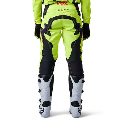 Pantalon cross Fox 180 KOZMIK 2023 - Jaune / Noir