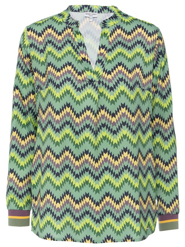 Bluse Ethno-Print