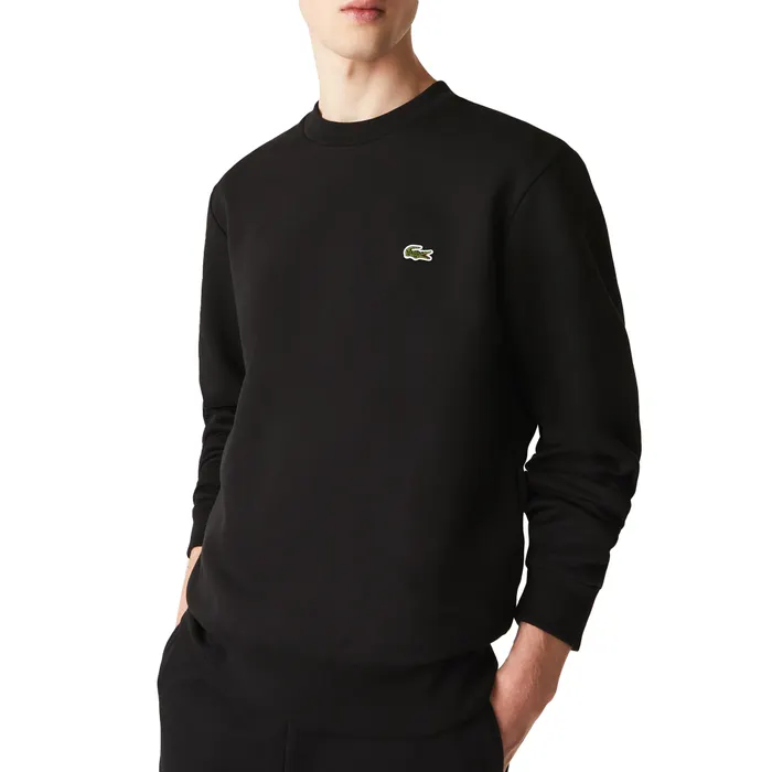 Lacoste Bio Cotton Fleece Crew Sweater Heren