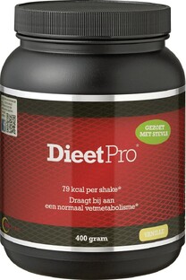 DieetPro Shake - Vanille Met Stevia 400GR
