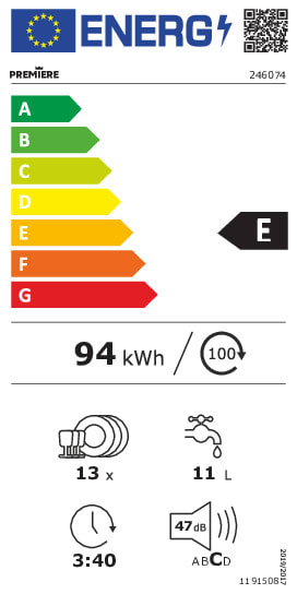 Einbauküche IP 1200, magnolienweiß matt, inkl. Elektrogeräte