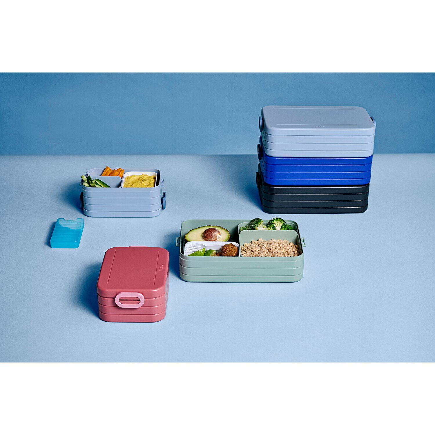 Mepal Take a Break Bento Lunchbox Midi vivid blue