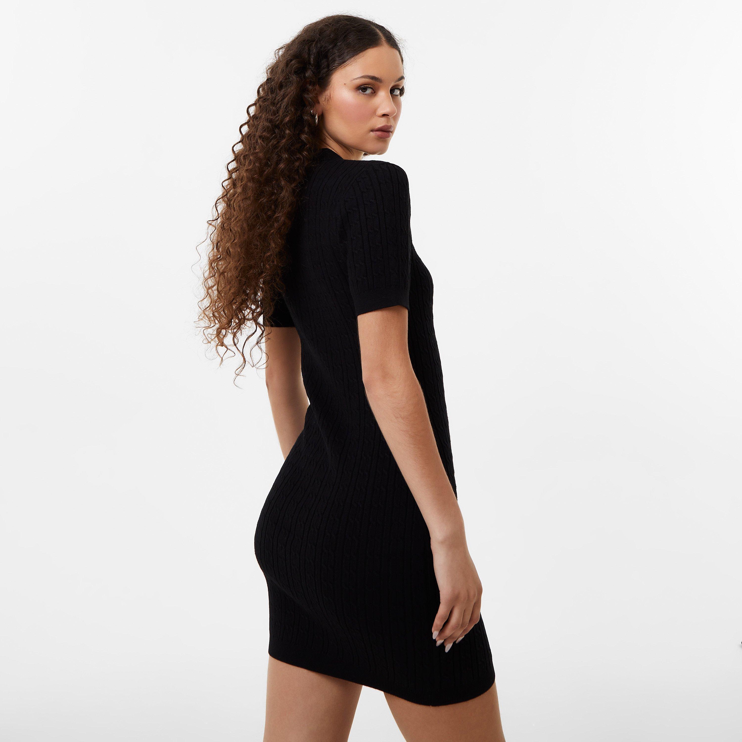 Jack Wills Polo Cable Knitted Mini Dress